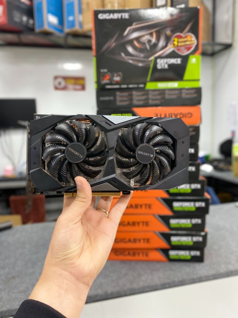 Card màn hình GIGABYTE GTX 1660 Super OC-6G (6GB GDDR6, 192-bit, HDMI+DP, 1x8-pin) Like new