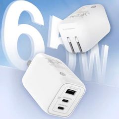 Củ sạc đa năng HP 65W 2xUSB -C+ 1xUSB -A