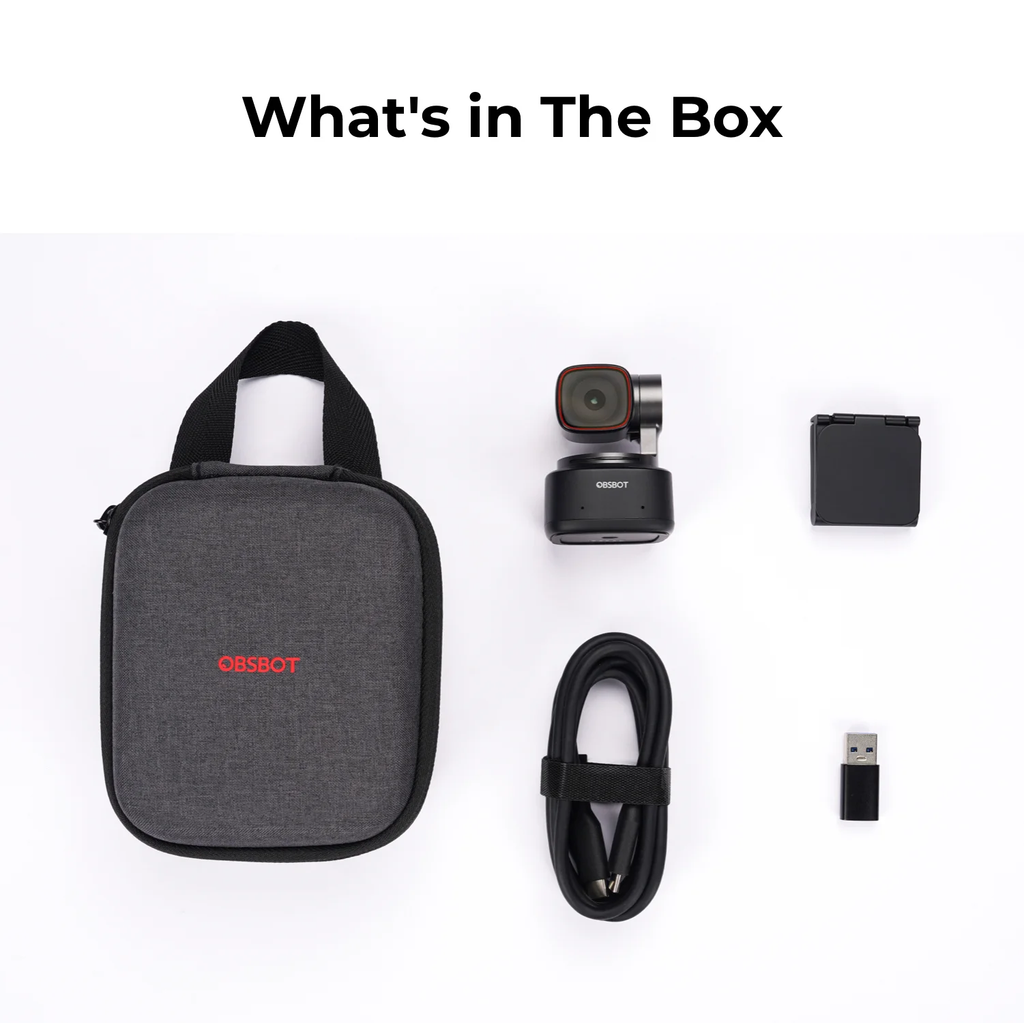 Webcam OBSBOT Tiny 2 AI Powered PTZ 4K