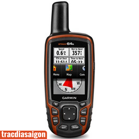  Máy định vị cầm tay GARMIN GPS MAP 64S (bảo hành 12 tháng) đã có VAT 