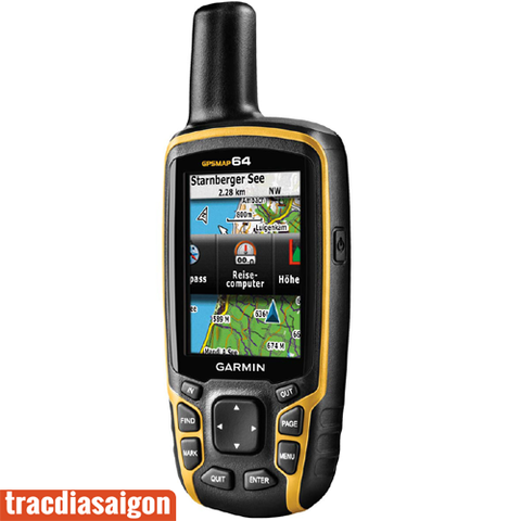  Máy định vị cầm tay Garmin GPS MAP 64 (bảo hành 12 tháng) đã có VAT 