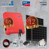 Trọn gói 12 tấm pin mặt trời Hanwha Q cell + Inverter SMA 1 Pha