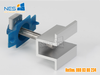 Kẹp giữa (Mid clamp) -Phụ kiện lắp đặt pin mặt trời