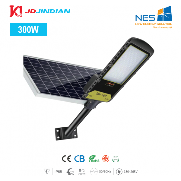 Đèn đường NLMT Jindian công suất 300W JD-798