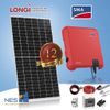 Trọn gói 16 tấm pin mặt trời Longi Mono Half Cell 445W LR4-72HPH +Inverter SMA SUNNY BOY 5.0 - 1 Pha