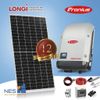 Trọn gói 18 tấm pin mặt trời Longi Mono Half Cell 445W LR4-72HPH +Inverter Fronius Primo SPI 1 Pha