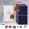 Lắp đặt trọn gói điện mặt trời Hybrid 3kWp : 7 tấm pin LONGI + Inverter Deye + Ắc quy lưu trữ UFO