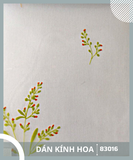 Decal Giấy Dán Kính - Vân Hoa - Dán Kính Nam Tân