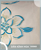 Decal Giấy Dán Kính - Vân Hoa - Dán Kính Nam Tân