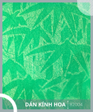 Decal Giấy Dán Kính - Vân Hoa - Dán Kính Nam Tân