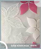 Decal Giấy Dán Kính - Vân Hoa - Dán Kính Nam Tân