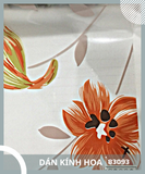 Decal Giấy Dán Kính - Vân Hoa - Dán Kính Nam Tân