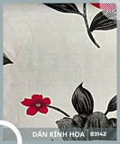Decal Giấy Dán Kính - Vân Hoa - Dán Kính Nam Tân