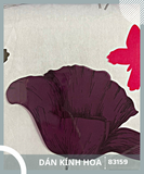 Decal Giấy Dán Kính - Vân Hoa - Dán Kính Nam Tân