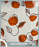 Decal Giấy Dán Kính - Vân Hoa - Dán Kính Nam Tân