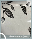 Decal Giấy Dán Kính - Vân Hoa - Dán Kính Nam Tân