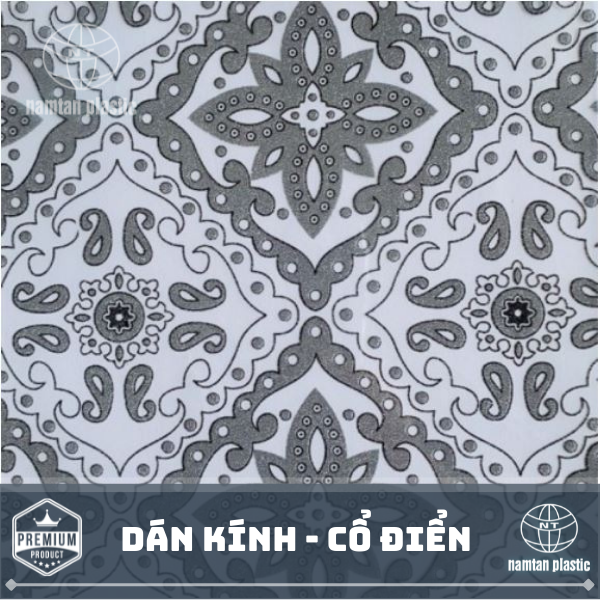 Decal Dán Kính Cổ Điển - Dán Kính Nam Tân