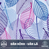 27 Mẫu Dán Kính - Vân Lá