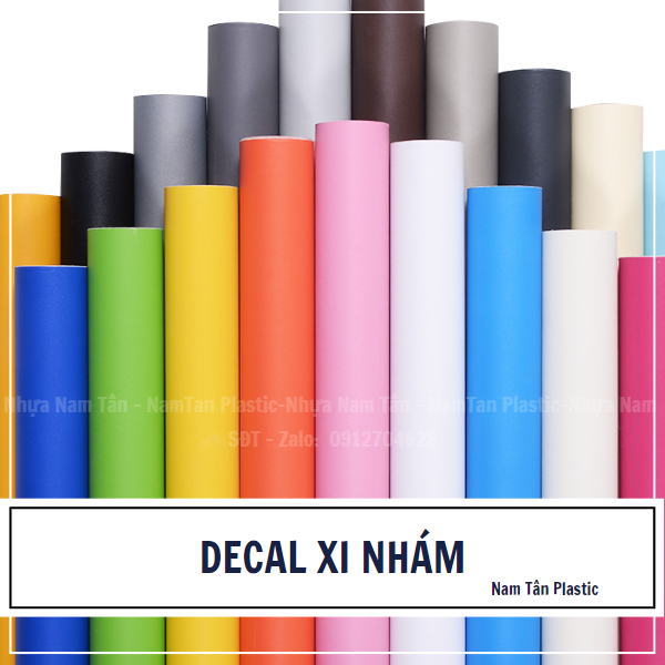Decal ( Đề Can ) Xi Nhám