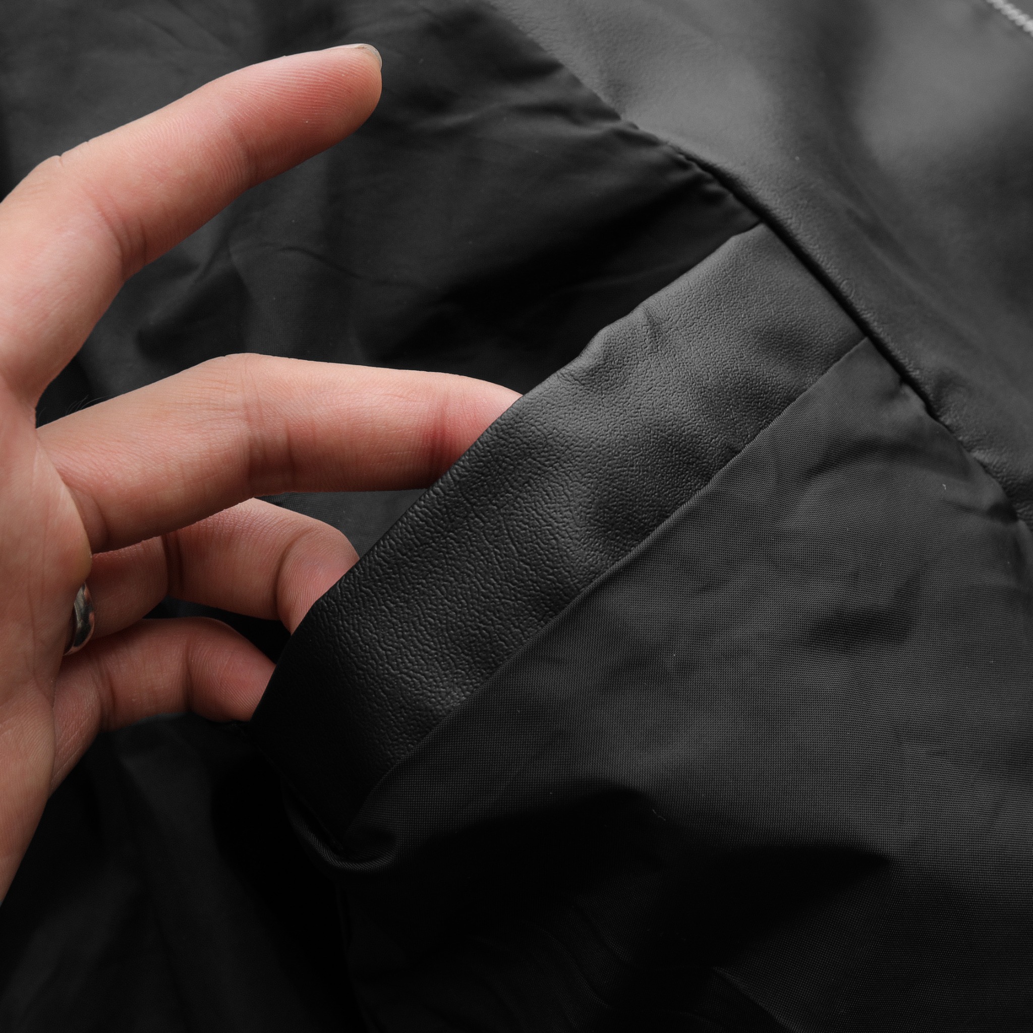 Áo khoác da nam lót dù cao cấp ADN1023 PigoFashion