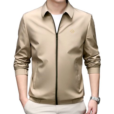 Áo khoác dù nam cổ bẻ, túi ngoài hai bên, form trẻ trung AKD44 PigoFashion