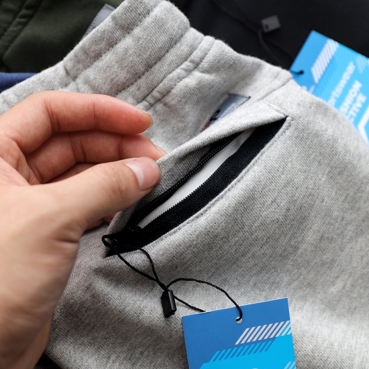 Combo 2 quần short thể thao chất nỉ nam cao cấp QSN01 PIGOFASHION