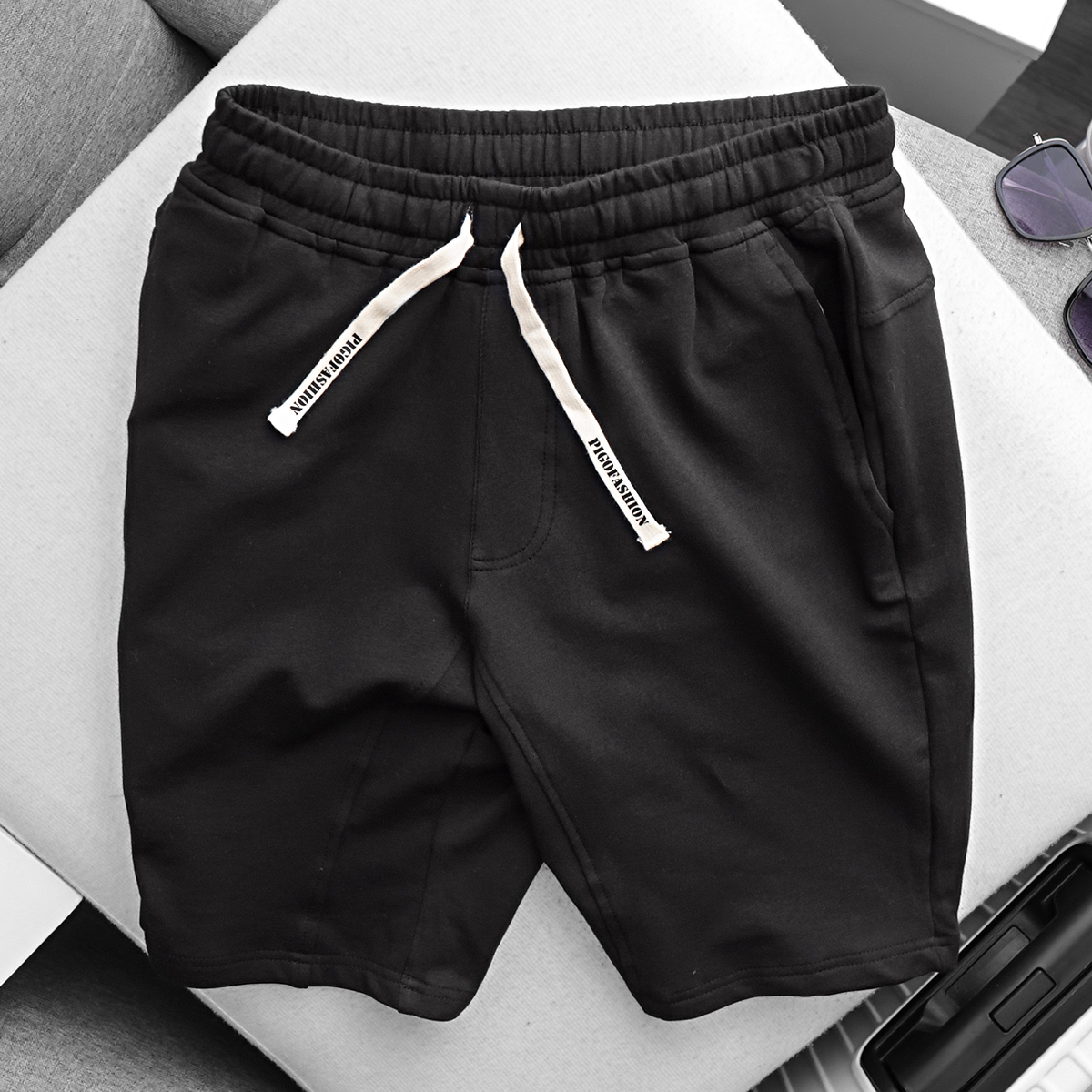 Combo 2 quần short thể thao chất nỉ nam cao cấp QSN01 PIGOFASHION