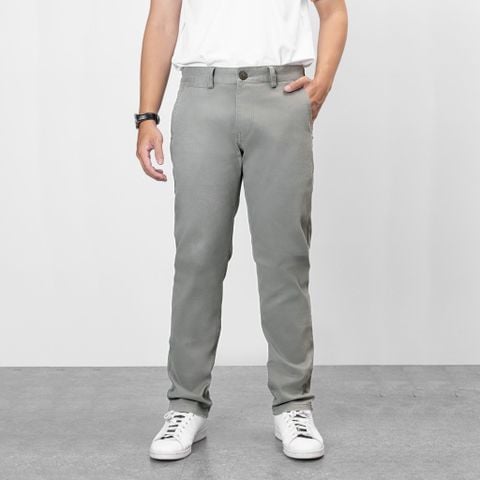 Quần Kaki Dài Nam Pigofashion, Đứng Phom, Tôn Dáng QKK03 Xám Nhạt