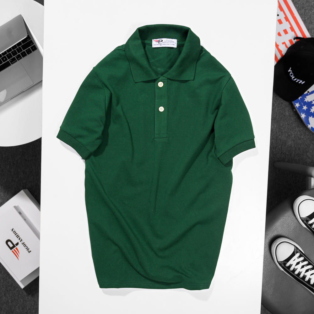 Bộ 3 áo thun nam cổ bẻ ngắn tay co giãn 4 chiều Pigofashion AB19 chọn nhiều màu