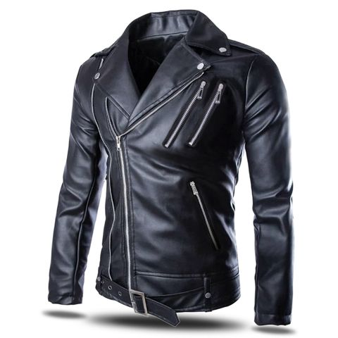 Áo khoác da nam lót dù mẫu mới thời trang ADN33 PigoFashion