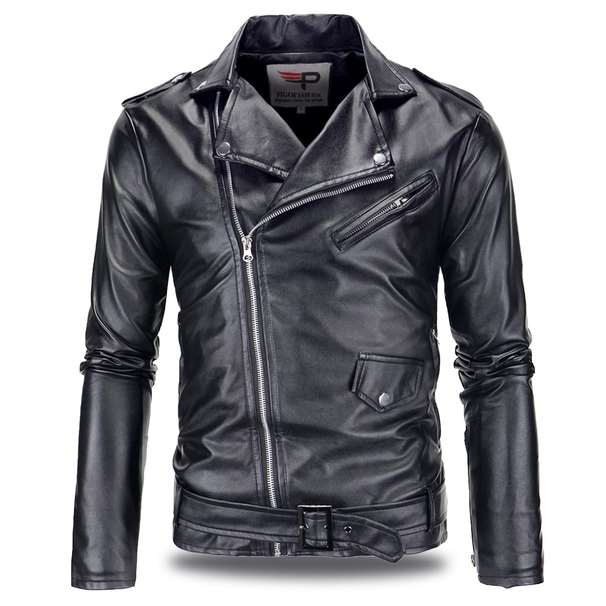 Áo khoác da nam lót dù cao cấp ADN1023 PigoFashion