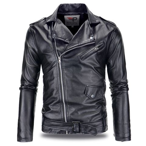 Áo khoác da nam lót dù cao cấp ADN10 PigoFashion