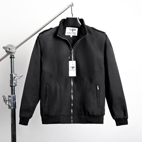 Áo khoác dù nam cao cấp có cầu vai, hai bên túi khóa kéo AKD25 Pigofashion