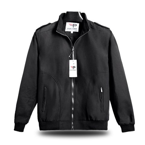 Áo khoác dù nam cao cấp có cầu vai, hai bên túi khóa kéo AKD25 Pigofashion