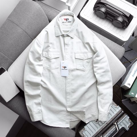 Áo khoác kaki nam túi hộp wash nhẹ form trẻ trung cao cấp Phong Cách Pigofashion FS AKKJ03 (Chọn Màu)