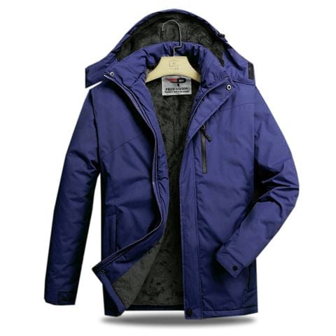 Áo khoác dù lót lông chống nước, nón rời giữ ấm hàng xuất khẩu cao cấp AKD42 PIGOFASHION (3 màu)
