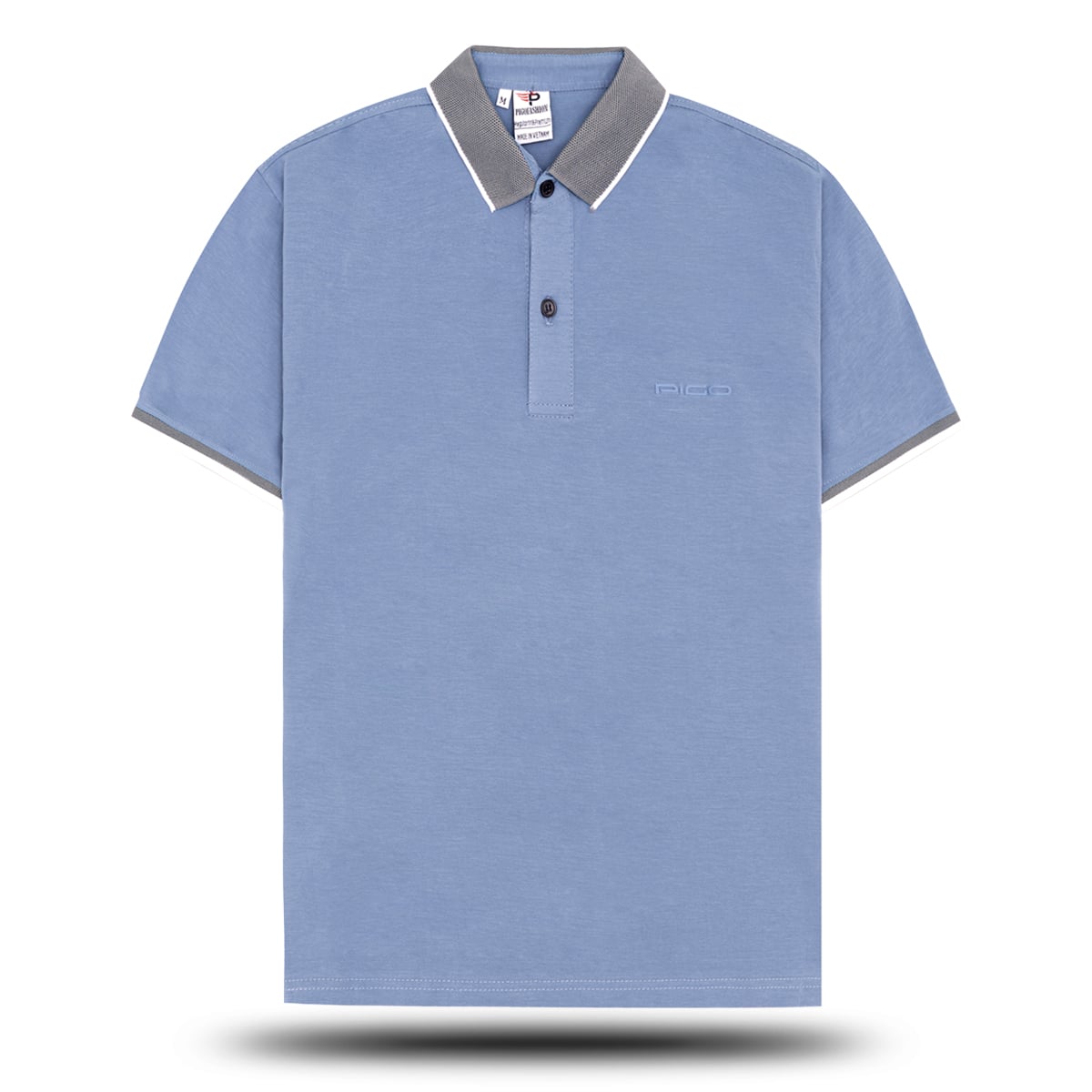 Áo thun polo nam cổ bẻ PPL32 PIGOFASHION cotton mịn co giãn 4 chiều thoáng mát nhiều màu