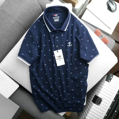 Áo thun cổ bẻ nam, áo polo nam hoạ tiết Pigofashion AHT31 (chọn màu)