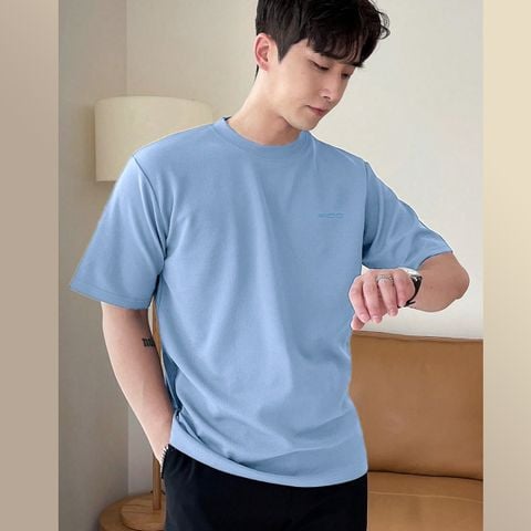 Áo thun nam cổ tròn nhiều màu trẻ trung ATS08 PIGOFASHION vải cotton 4 chiều thoáng mát