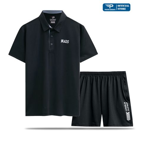 Bộ thể thao nam Pigofashion Chất Coolmax Thể Thao Siêu Mát, Co Giãn Vận Động Thoải Mái ATT01.QCT03