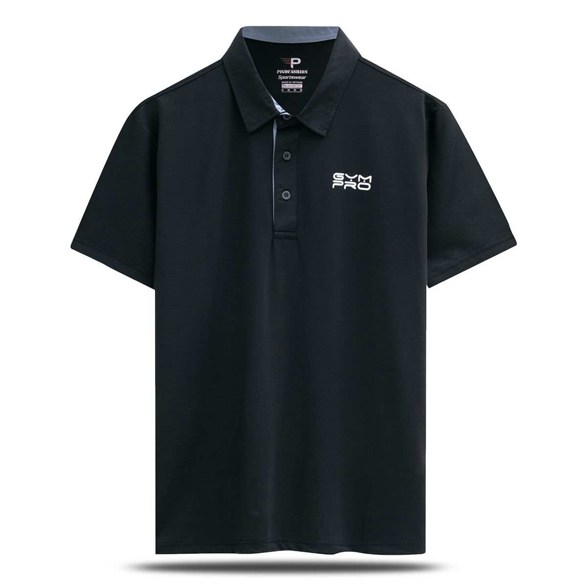 Áo Polo thể thao nam GymPro chính hãng, thấm hút nhanh khô siêu nhẹ Pigofashion ATT01