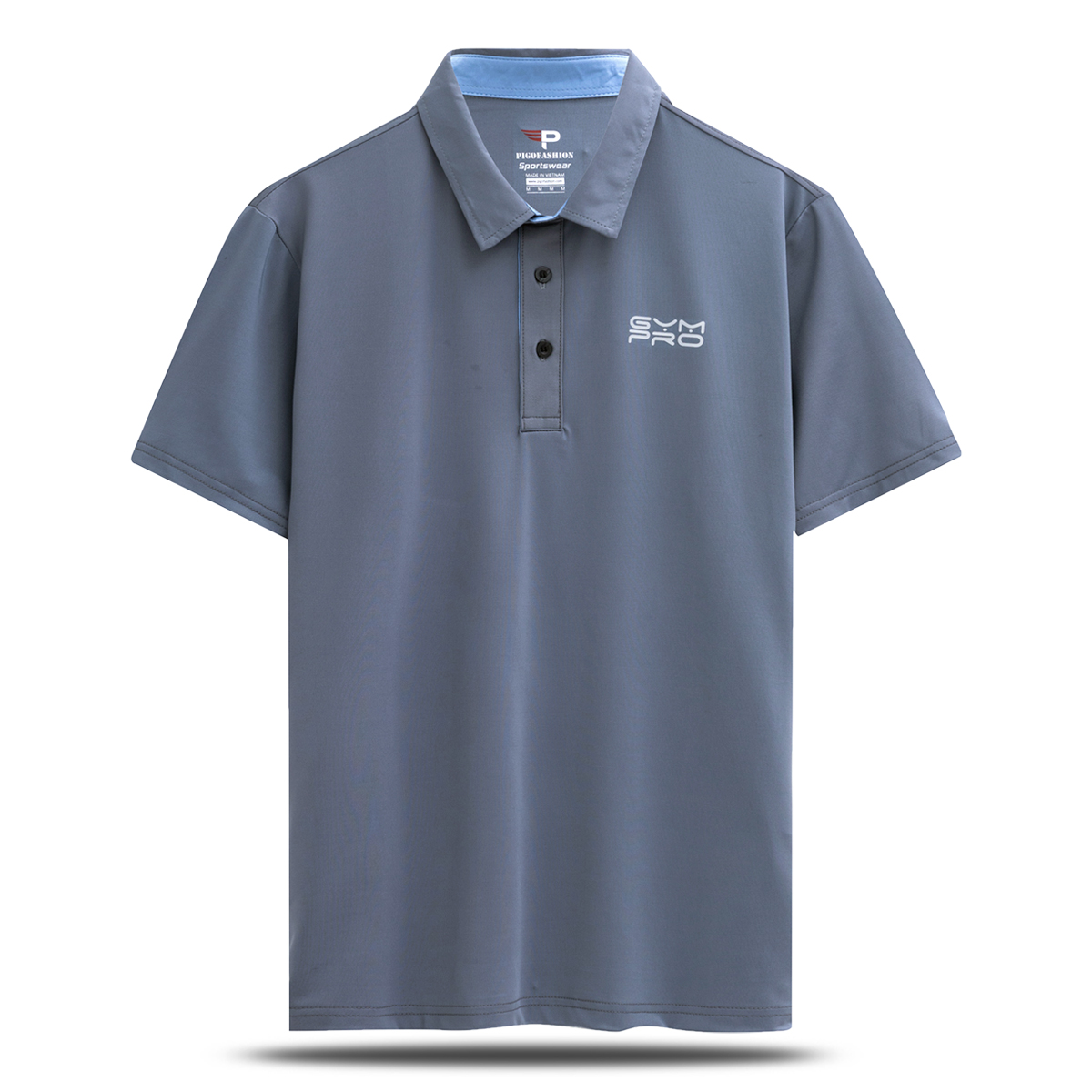 Áo Polo thể thao nam GymPro chính hãng, thấm hút nhanh khô siêu nhẹ Pigofashion ATT01