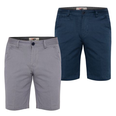 Bộ 2 quần short kaki nam co giãn nhẹ PSK03 PigoFashion xám môn xanh công