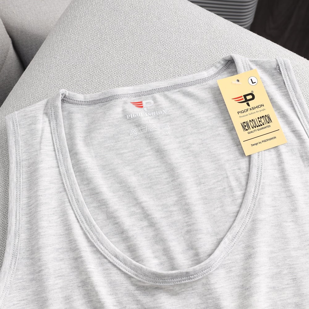 Combo 3 áo ba lỗ nam mỏng nhẹ thoáng mát ABL01 PigoFashion