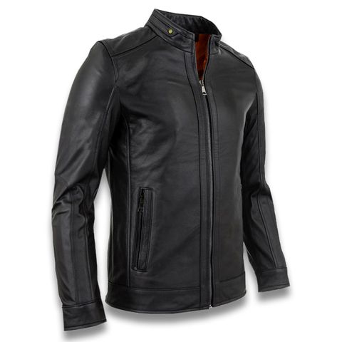 Áo Khoác da nam lót lông AD26 PigoFashion