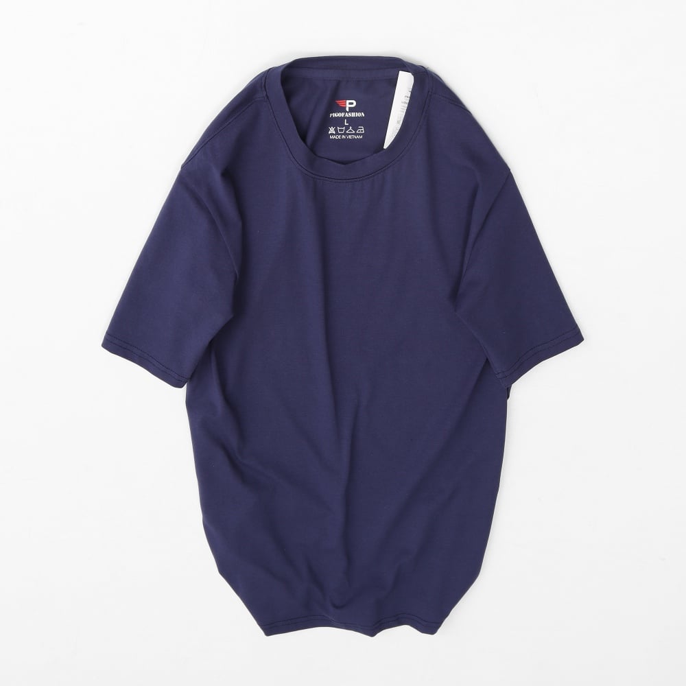 Áo thun nam cổ tròn cotton nhiều màu co giãn thoáng mát CT08 PIGOFASHION