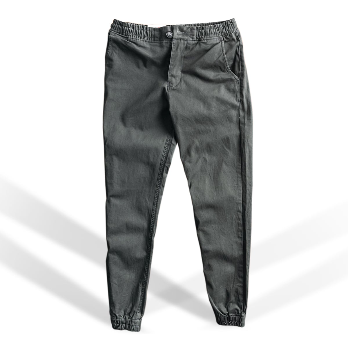 Quần Jogger kaki nam co giãn zip khóa kéo, form Regular fit chính hãng JGK01 Pigofashion