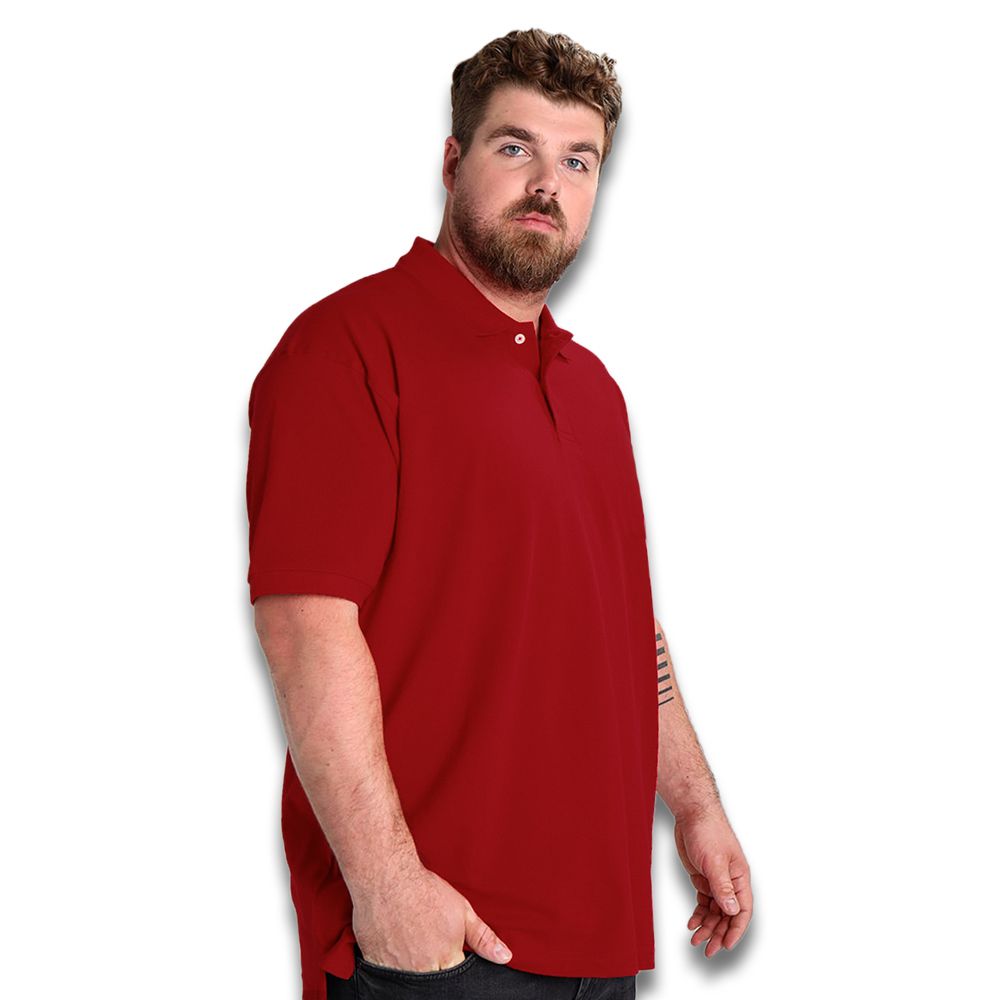 Áo thun polo big size nam nhiều màu co giãn thoáng mát size to trên 80kg PB01 PIGOFASHION