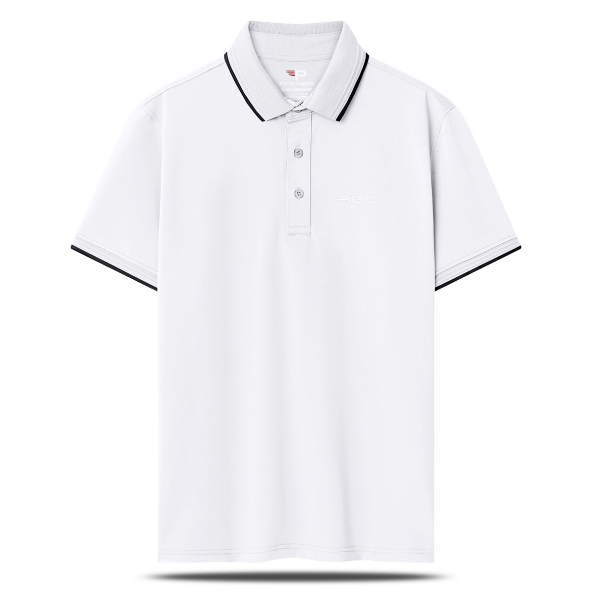 Áo thun cổ bẻ chất liệu thun co giãn 4 chiều cao cấp 4 chiều PigoFashion PPL36