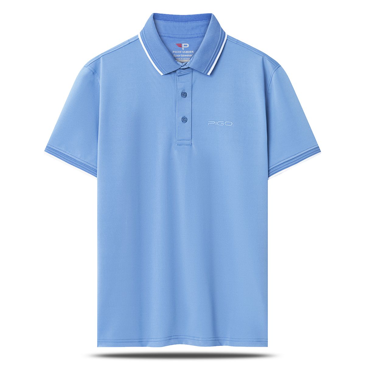 Áo thun cổ bẻ chất liệu thun co giãn 4 chiều cao cấp 4 chiều PigoFashion PPL36